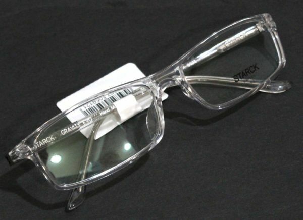 スタルクアイズ STARCK EYES SH1015X 0026 クリア メガネフレーム／眼鏡 新品 イタリア製