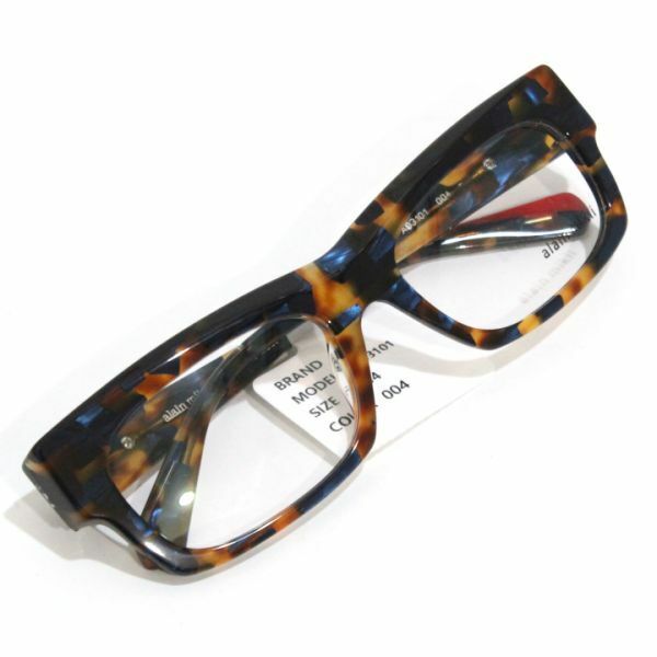 アランミクリ Alain Mikli Robel A03101 004 眼鏡／メガネフレーム ブルー＆ブラウン系 新品 イタリア製