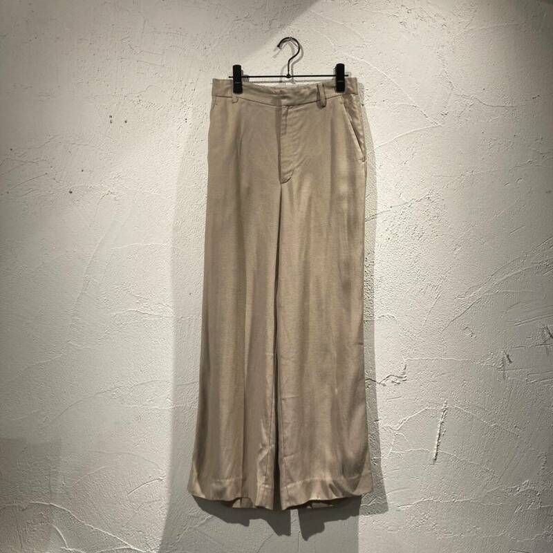 ■　PLAGE　21030922720120　washable linen PT Re　ベージュ　36