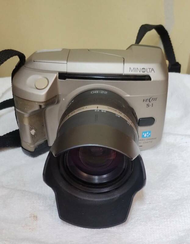 ●部品取りに●MINOLTA ミノルタ APSフィルムカメラ VECTIS S-1　ジャンク　現状品　簡易清掃済み
