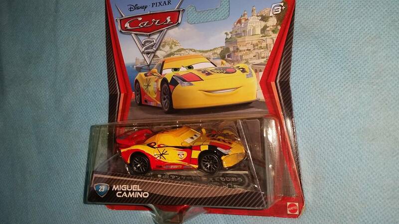 カーズ：マテル CARS MATTEL MIGUEL CAMINO ミゲル カミーノ GTA スパーノ 未使用 NAYC/オクパナ