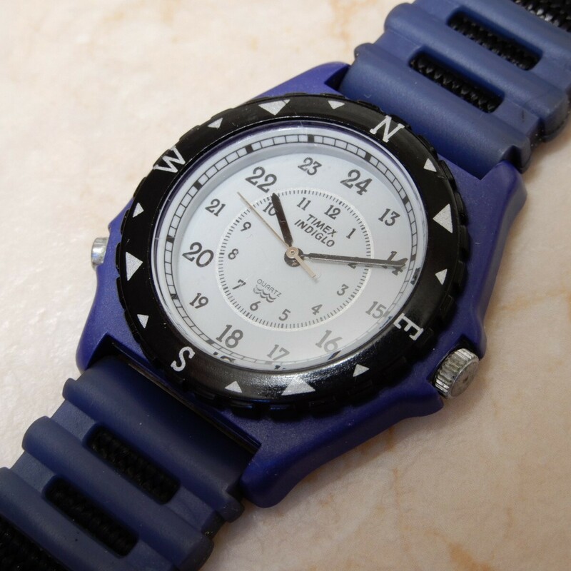 タイメックス TIMEX INDIGLO（バックライトモデル） 中古＜コレクターアイテム＞