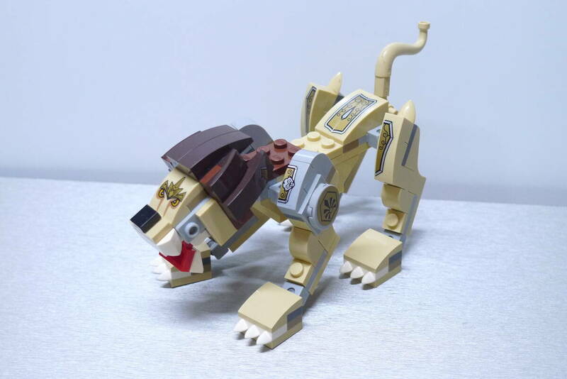 レゴ LEGO 70123 チーマ 伝説のビースト ライオン のみ 中古品