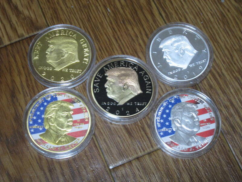トランプ大統領のコイン記念品 Donald John Trump 