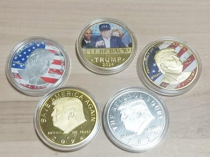 トランプ大統領のコイン記念品 Donald John Trump 5点