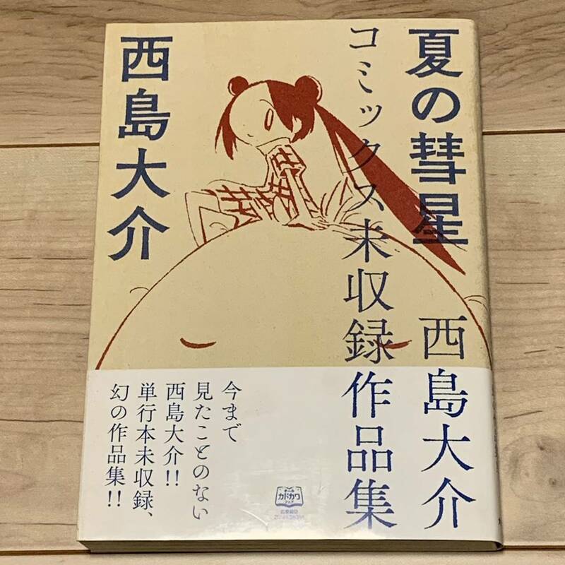 初版帯付 西島大介 夏の彗星 コミックス未収録作品集 角川書店刊 SF