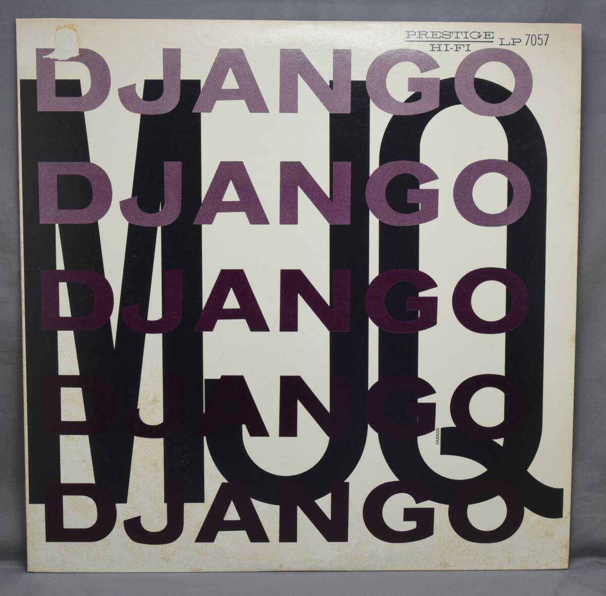 ▲☆【モダン・ジャズ・カルテット】MJQ 「DJANGO」 [LP]★△