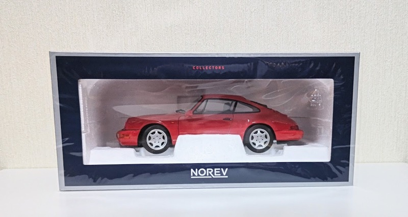 NOREV ノレブ　1/18 ポルシェ 911 カレラ 2 1990 レッド 型番187320