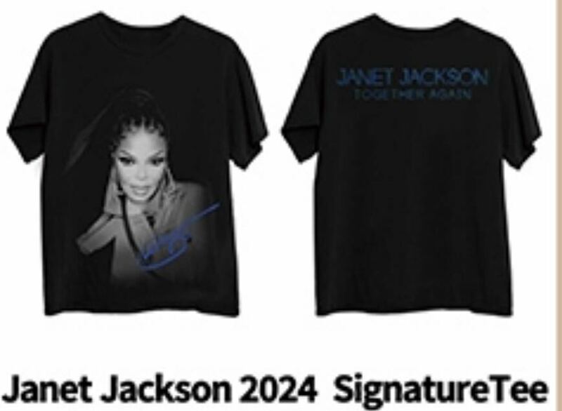 JANET JACKSON ジャネット ジャクソン 来日 グッズ Tシャツ XL TOGETHER AGAIN Japan tour TLC CRAZY SEXY COOL名古屋 大阪 横浜 新品 
