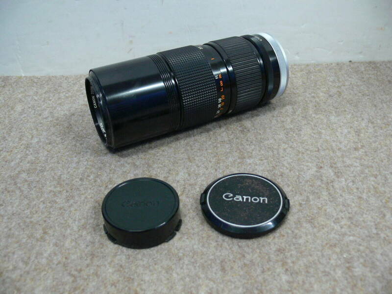 【ジャンク品】Canon ZOOM LENS FD 80-200mm 1:4 S.S.C. ()カメラレンズ）