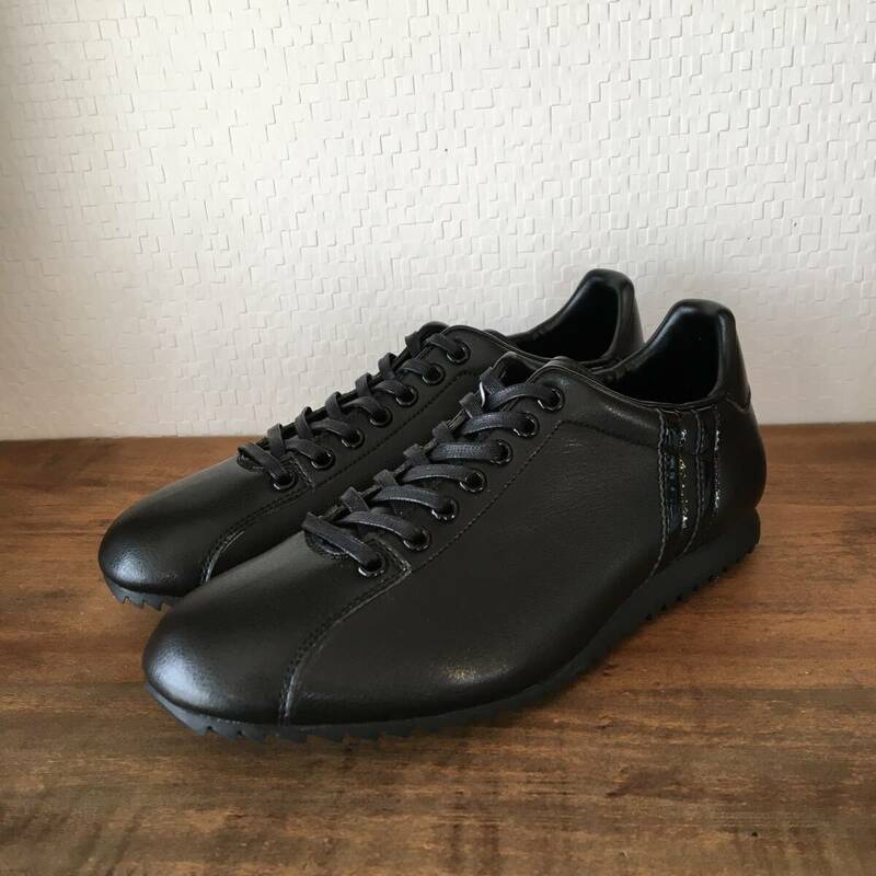 39 (24.5cm)｜パトリック PATRICK ロスモア ROSSMORE 黒 ブラック 506181 限定モデル 靴 スニーカー 日本製 Japan (新品)(未使用)(正規品)