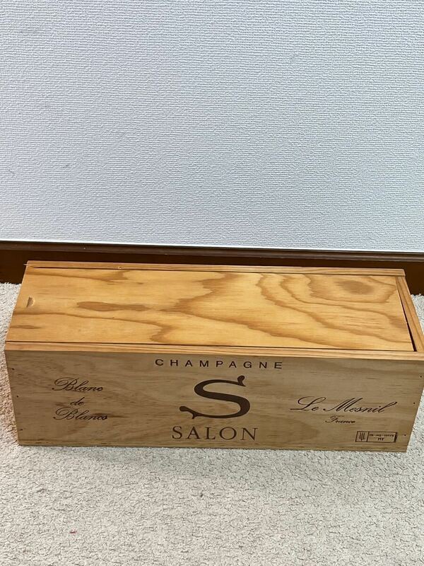サロンSALON シャンパン木箱 箱 BOX 1999