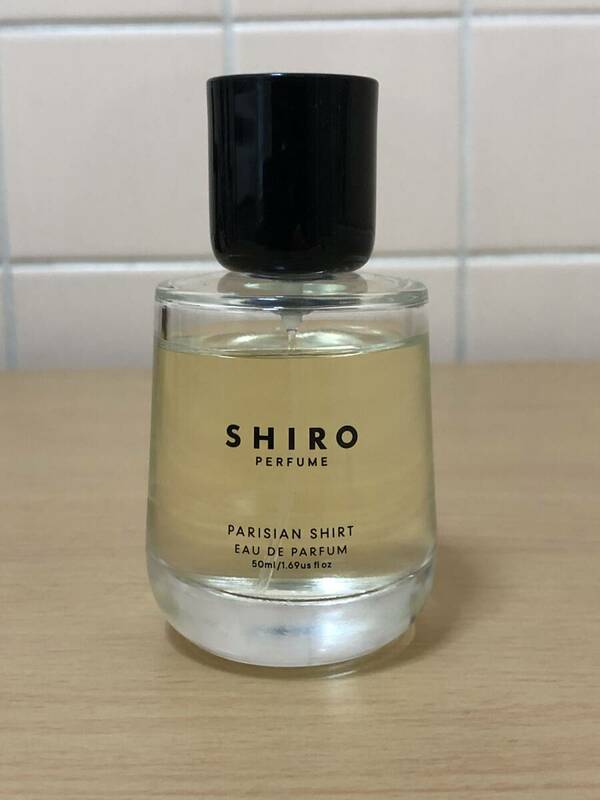 80％残 ★ SHIRO PERFUME シロ PARISIAN SHIRT パリジャン シャツ オードパルファン 50ml 香水　FK