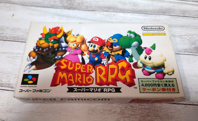 Nintendo SUPER MARIO RPG ゲームソフト ジャンク品