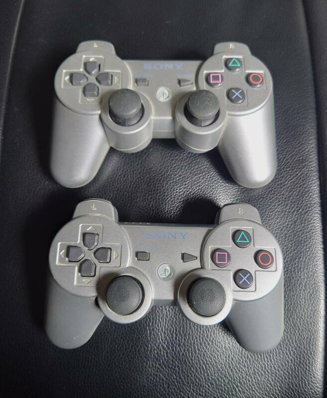 SONY PS3 コントローラー シルバー ジャンク品