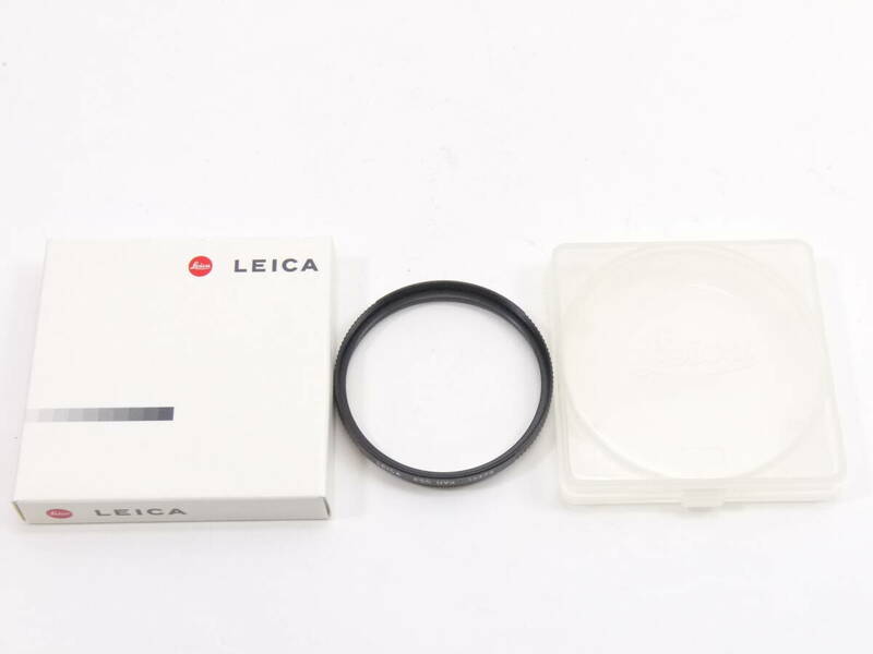 【美品】◎Leica ライカ E55 UVa 13373 UVカット フィルター 55mm