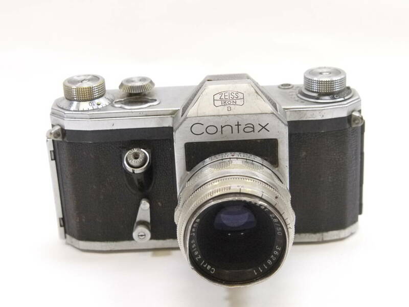 ◎CONTAX コンタックス D ZEISS IKON Carl Zeiss Jena Tessar 50mm F2.8 T ジャンク品