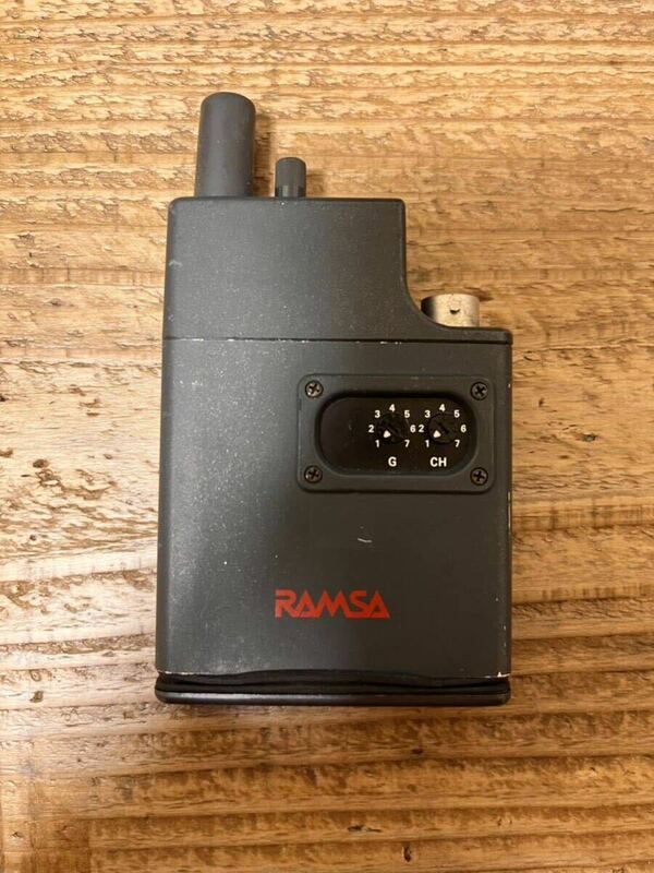 Panasonic RAMSAラムサ WX-TB840 ワイヤレスマイクロホン 送信機