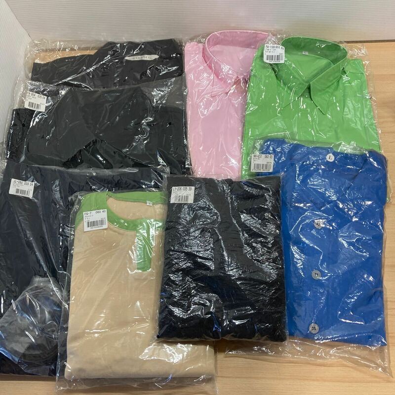 未使用 Gシャツ ジャケット/カラーシャツ/カーディガン/スリッパドレス/スウェットスーツ/ハーフパンツ ベルト付き L/XL (5-3)27