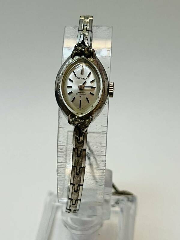 動作　SEIKO セイコー 23JEWELS 手巻き 1140-7070 レディース 腕時計