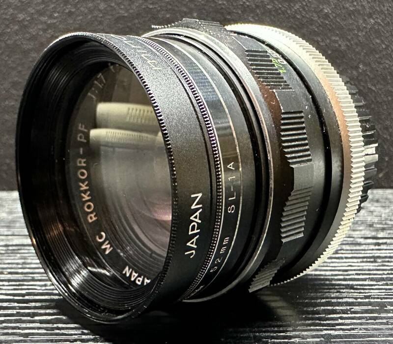 MINOLTA MC ROKKOR-PF 1:1.7 55mm ミノルタ カメラレンズ #2203