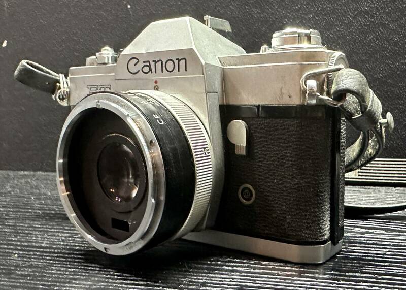 Canon FT QL シルバー / CF AUTO TELEPLUS 2X キャノン フィルムカメラ #2276