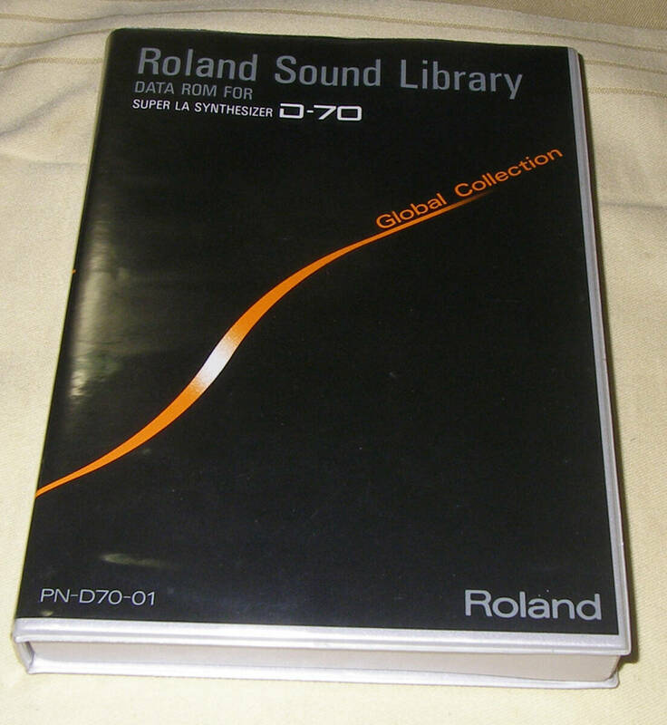 ★ROLAND PN-D70-01 GLOBAL Collection DATA ROM FOR D-70★OK!!★MADE in JAPAN★