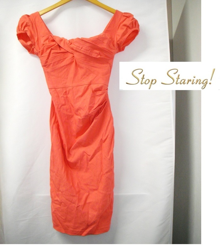 STOP STARING　(ストップスターリング） ドレス　ワンピース　スカート　XSサイズ　ミニスカート　サーモンピンク ワンピース