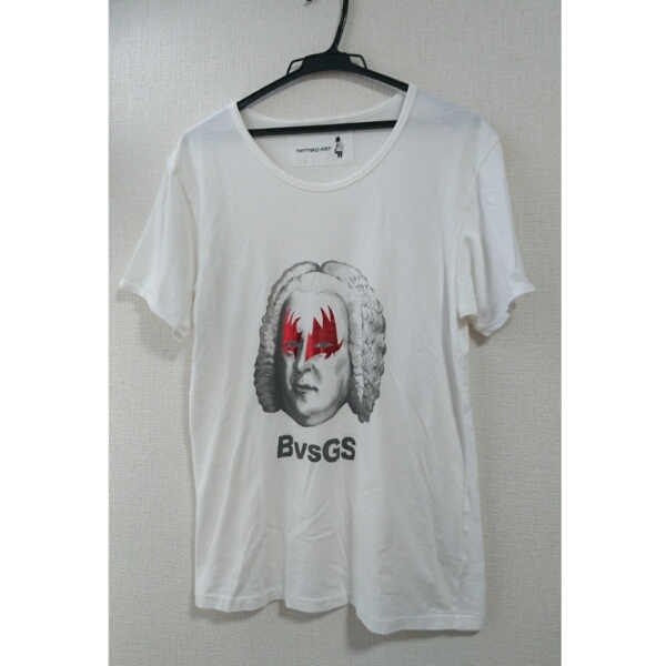 hammond ARP/ハモンドアープ/日本製ホワイトプリントTシャツ/2