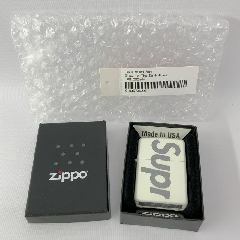 《美品》Supreme シュプリーム 20SS Glow In The Dark Zippo グローインザダークジッポー/店頭/他モール併売《服飾小物・山城店》A2300