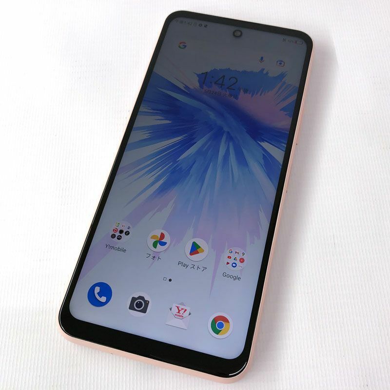 Y!mobile ZTE Libero 5G II 64GB A103ZT ピンク【利用制限:〇】【Android 11】店頭/他モール併売《スマホ・山城店》A2352