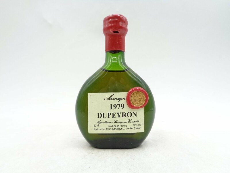 ミニボトル DUPEYRON 1979 デュペイロン アルマニャック ブランデー 未開封 50ml 40% X263154