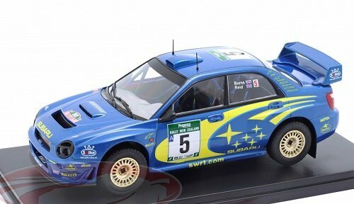 Altaya　1/24　スバル・インプレッサ S7 WRC　#5　R．バーンズ　2001 ラリーニュージーランド優勝