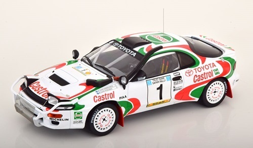 ixo　1/18　トヨタ・セリカ ターボ 4WD　＃１　J．カンクネン　1993サファリ ラリー優勝