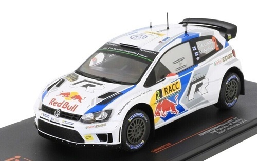 ixo　1/24　VW・ポロ R WRC　#2　J-M．ラトバラ　2014ラリー カタルーニャ