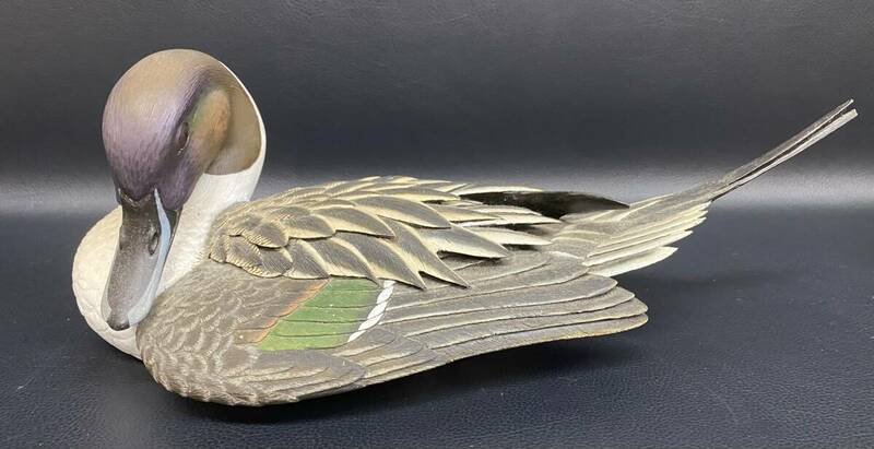 置き物 Decoy デコイ カモ カナダ Gosset Wildlife Collection 1544/2000 インテリア 鳥 240118-144