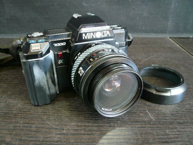 CHA-27486-45 ジャンク品 MINOLTA ミノルタ α7000 AF ZOOM 4(22)/35-70