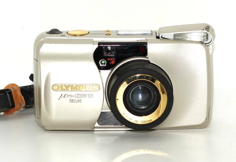★実用品★ OLYMPUS オリンパス μ ZOOM 105 DELUXE コンパクトカメラ #O166