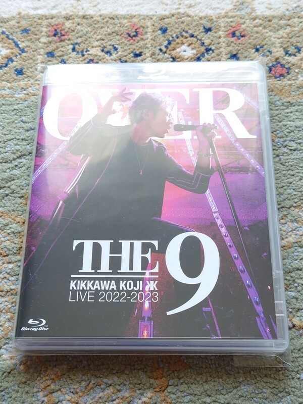 吉川晃司 OVER THE 9 KOJI KIKKAWA LIVE 2022-2023 通常盤 中古ブルーレイ