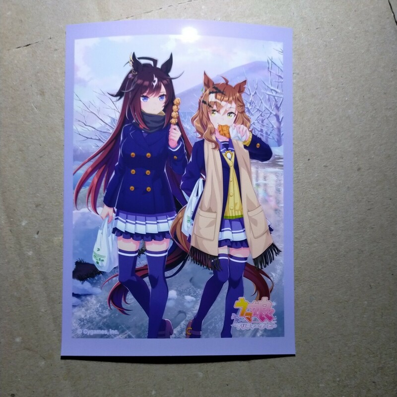 b非売品 セブンイレブン ウマ娘 オリジナルブロマイド ブロマイド