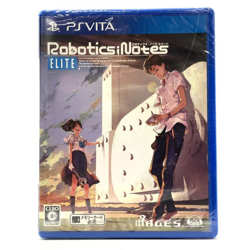 未開封『PSVITA Robotics;Notes ELITE ロボティクス・ノーツ エリート ゲームソフト』PS Vitaソフト 新品 現状品 D-4465