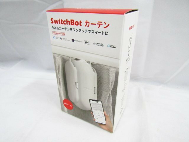 未開封品 SwitchBot スイッチボット カーテン U型 レール2 自動開閉 スマートホーム 未使用品 ◆4592