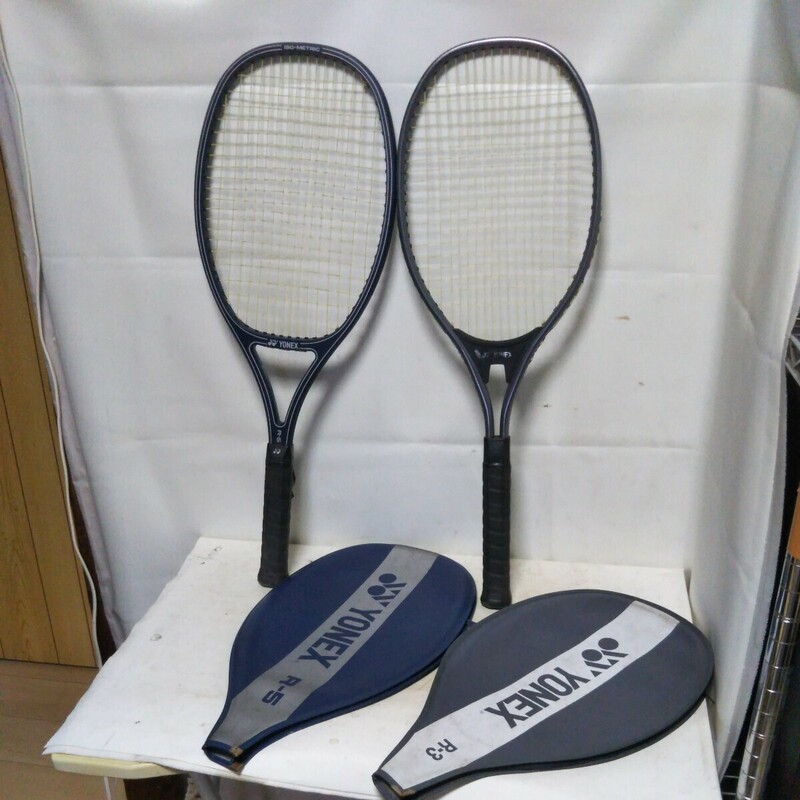 送料無料(TVM628)ヨネックス YONEX テニスラケット R-3 　R-5　レトロ
