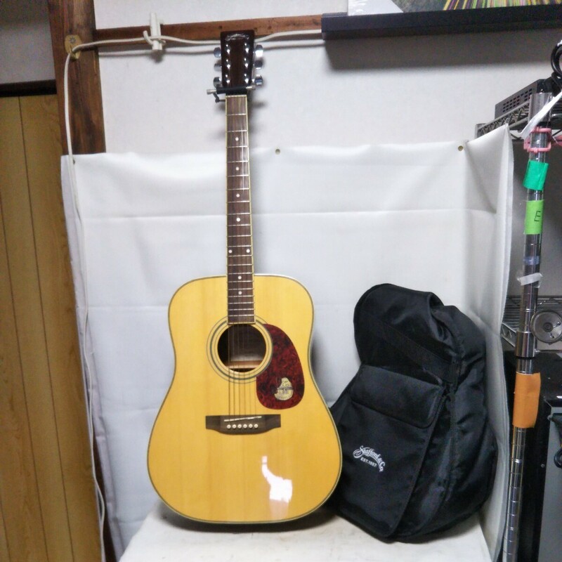 送料無料(棚M745)Stafford&Co. スタッフォード SF-250D-N アコースティックギター ソフトケース 付き　アコギ ギター