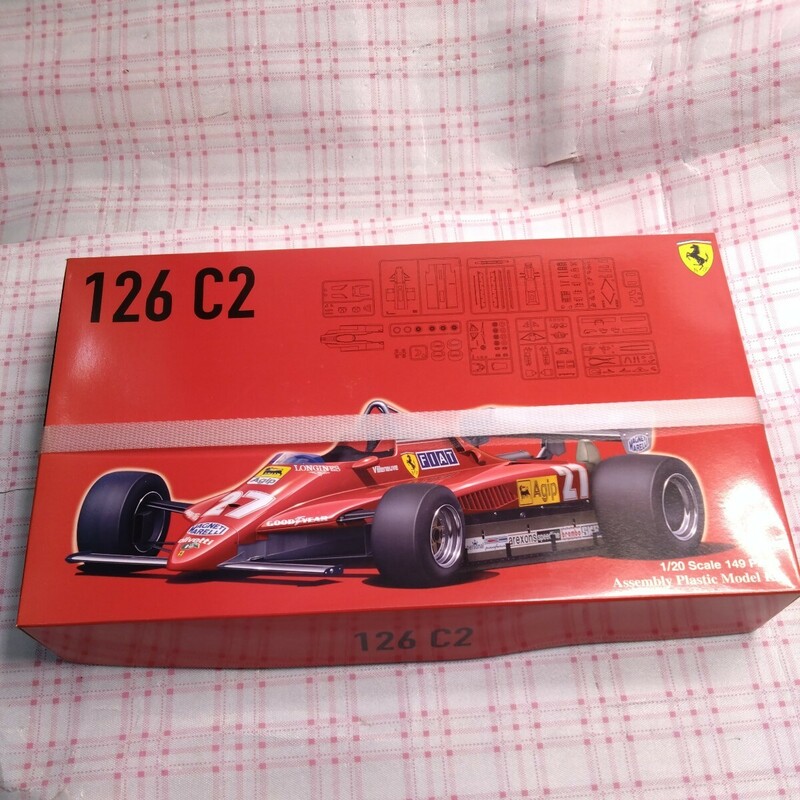 フジミ★1/20 フェラーリ 126C2 1982 サンマリノ/モナコ/ロングビーチ/ベルギーGP 1982★グランプリ選択式