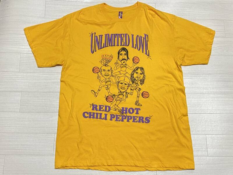 レッドホットチリペッパーズ レイカーズ アンリミテッドラブ Tシャツ / Red hot chilli peppers Lakers Unlimited Love レッチリRHCP