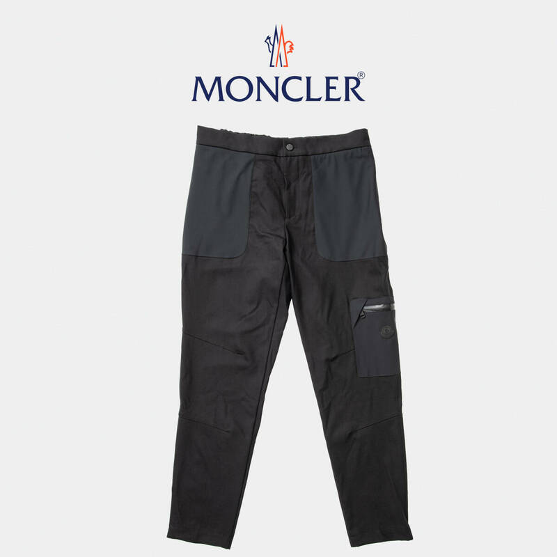 ◆新品◆モンクレール【Moncler】PANTALONE SPORTIVO ストレッチパンツ 登山 スポーツ用 サイズ：48 1146985