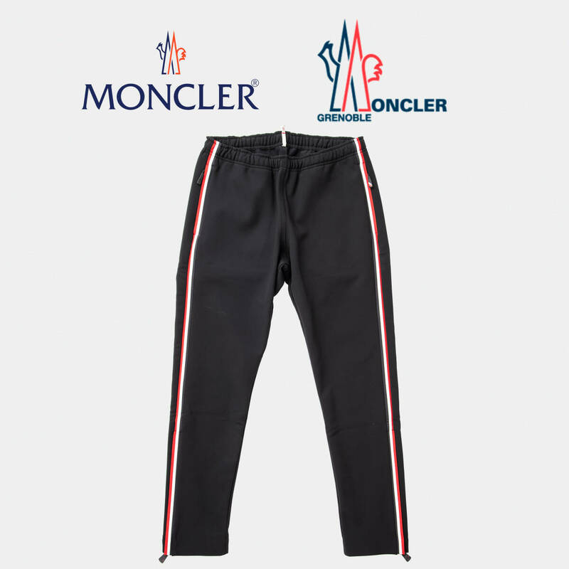 ◆新品◆モンクレール グルノーブル【Moncler Grenoble】PANTALONE パンツ サイドストライプ ジップ ジャージ サイズ：L 8700150 