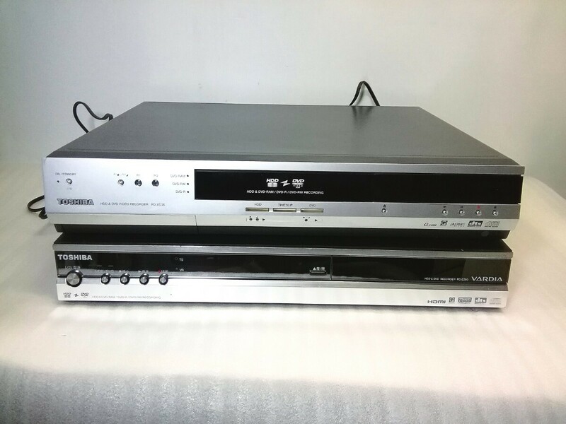 【ジャンク】TOSHIBA 東芝　 RD-E300　RD-XS36　　 HDD＆DVDレコーダー 　2台セット