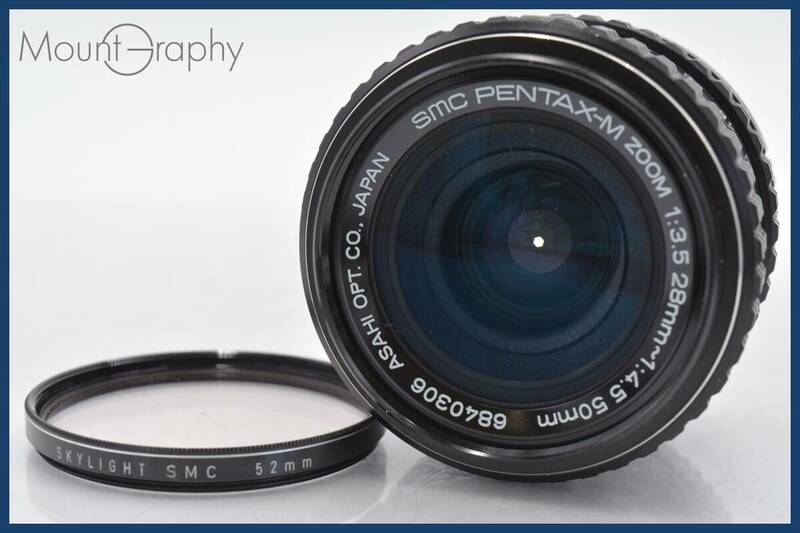 ★極上美品★ ペンタックス PENTAX SMC PENTAX-M ZOOM 28-50mm F3.5-4.5 同梱可 #tk3241